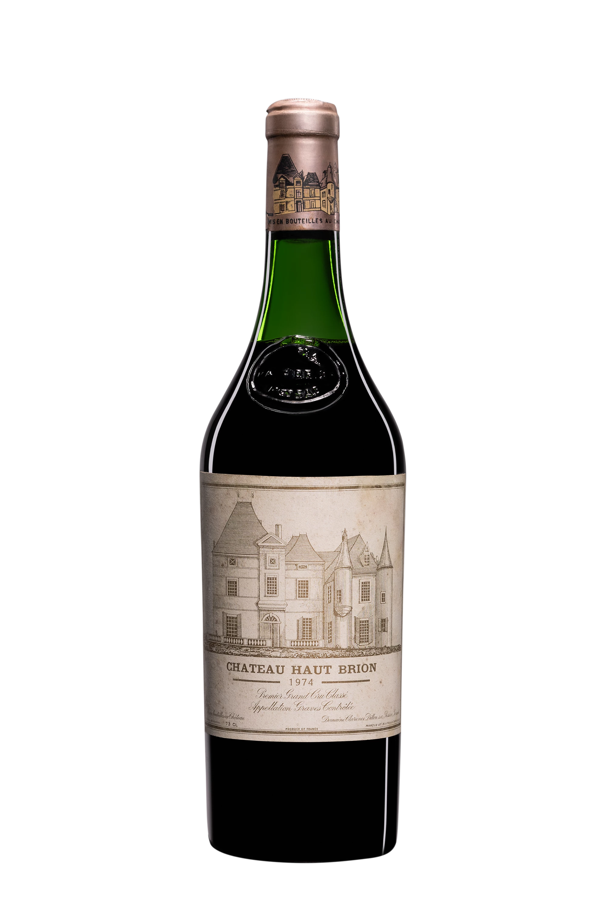 Château Haut-Brion - Pessac-Léognan 1er Grand Cru Classé "Premier Vin de Château Haut-Brion" Rouge 1974, 73cl