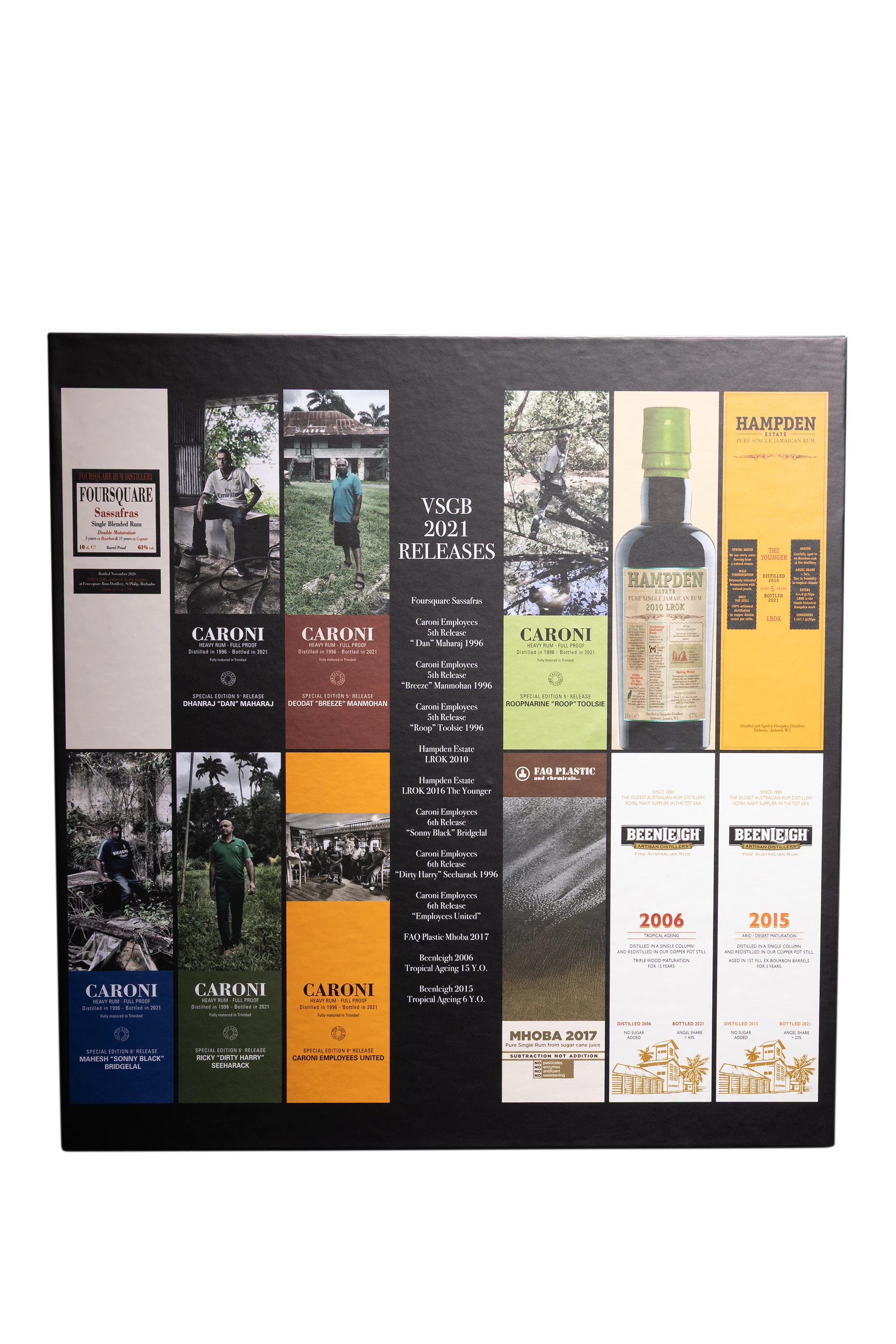 Vélier - Rhum Vieux Agricole de Martinique "Coffret Small Great Bottles 12 x 10cl" Brun Giftbox, 120cl