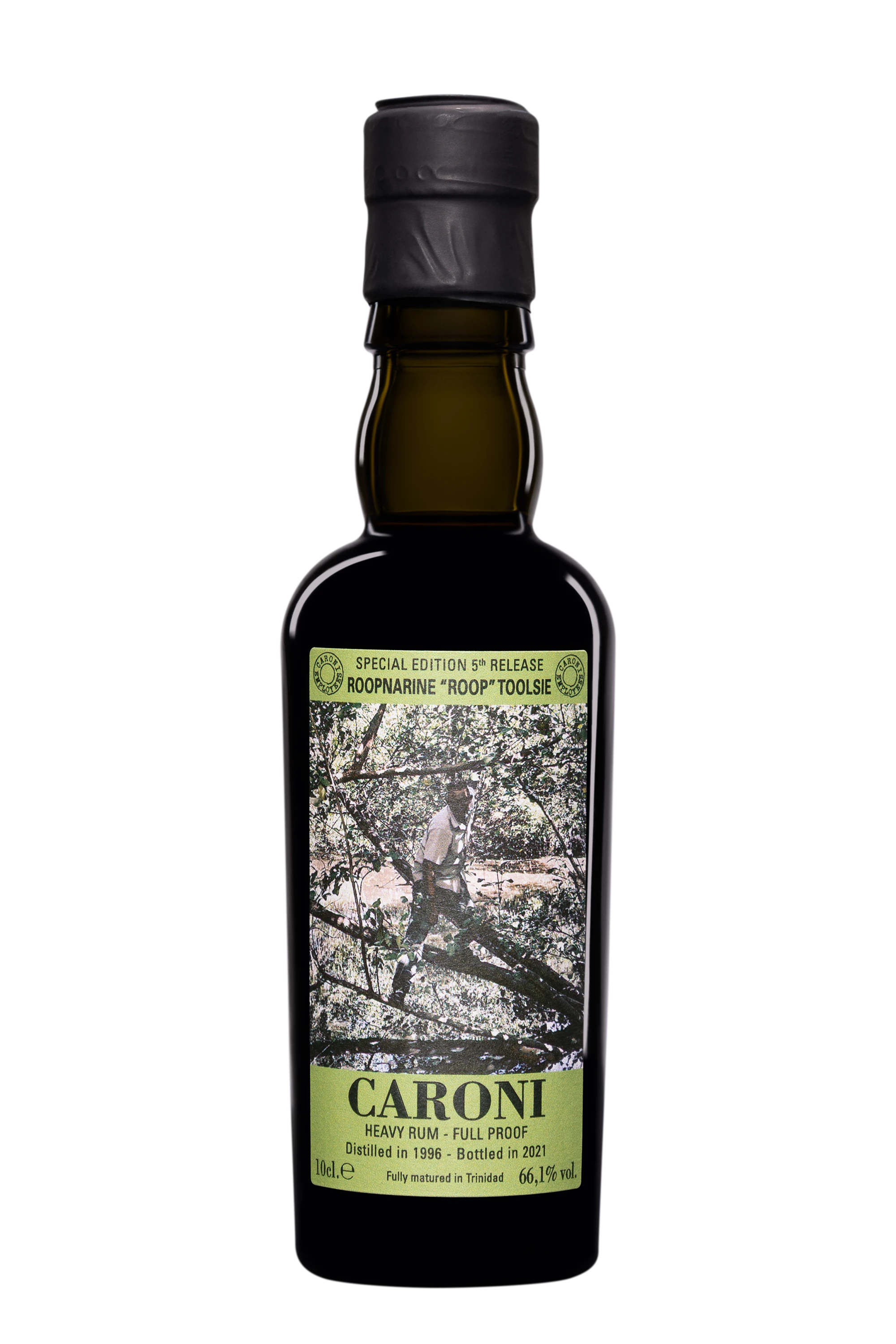 Vélier - Molasses Trinidadian Rhum "25 Ans Caroni - Roopnarine Roop Toolsie Employees 5th Release - Release 2021" Brun 1996 66.1° Giftbox, 10cl