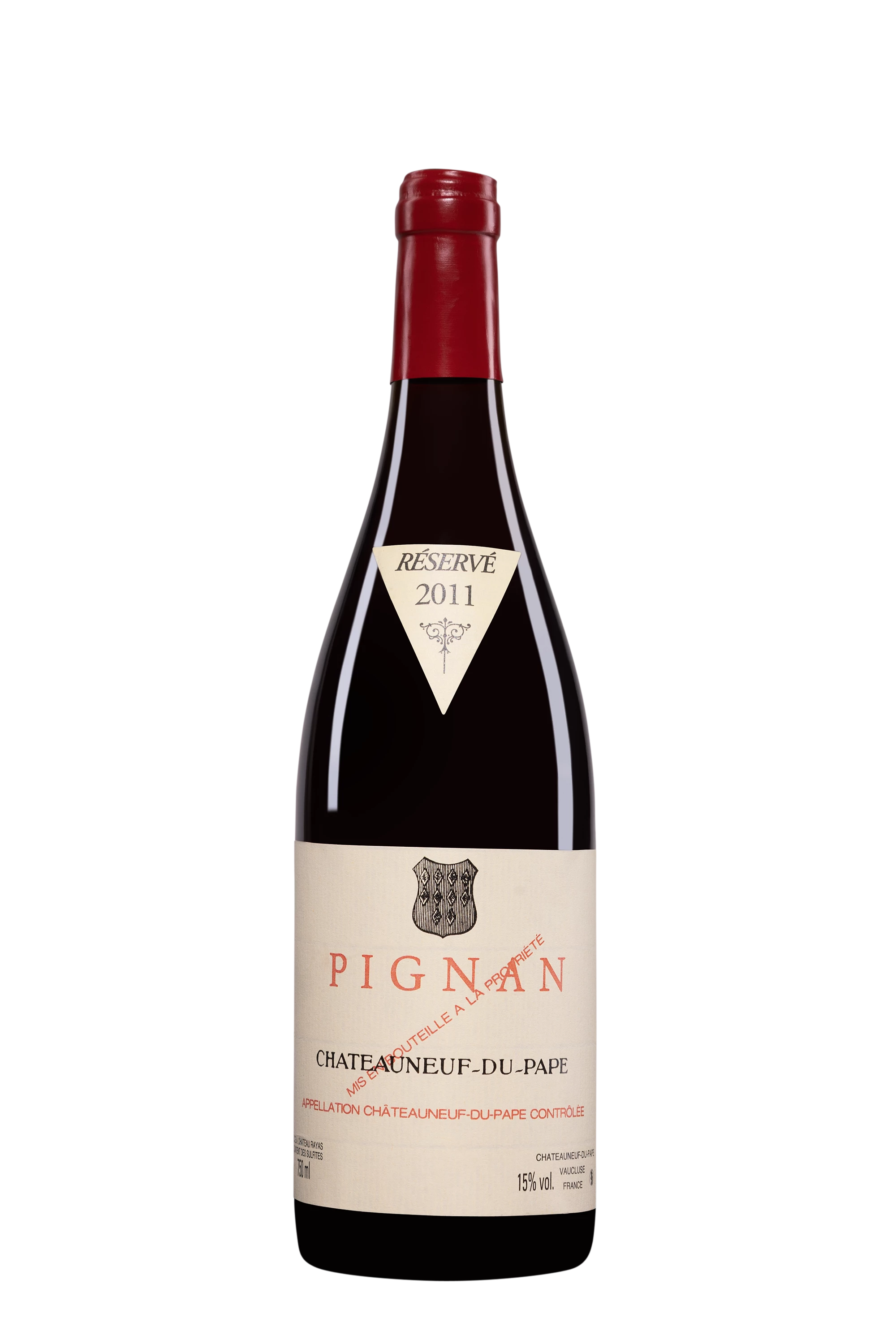 Château Rayas - Châteauneuf-du-Pape "Pignan" Rouge 2011 15°, 75cl