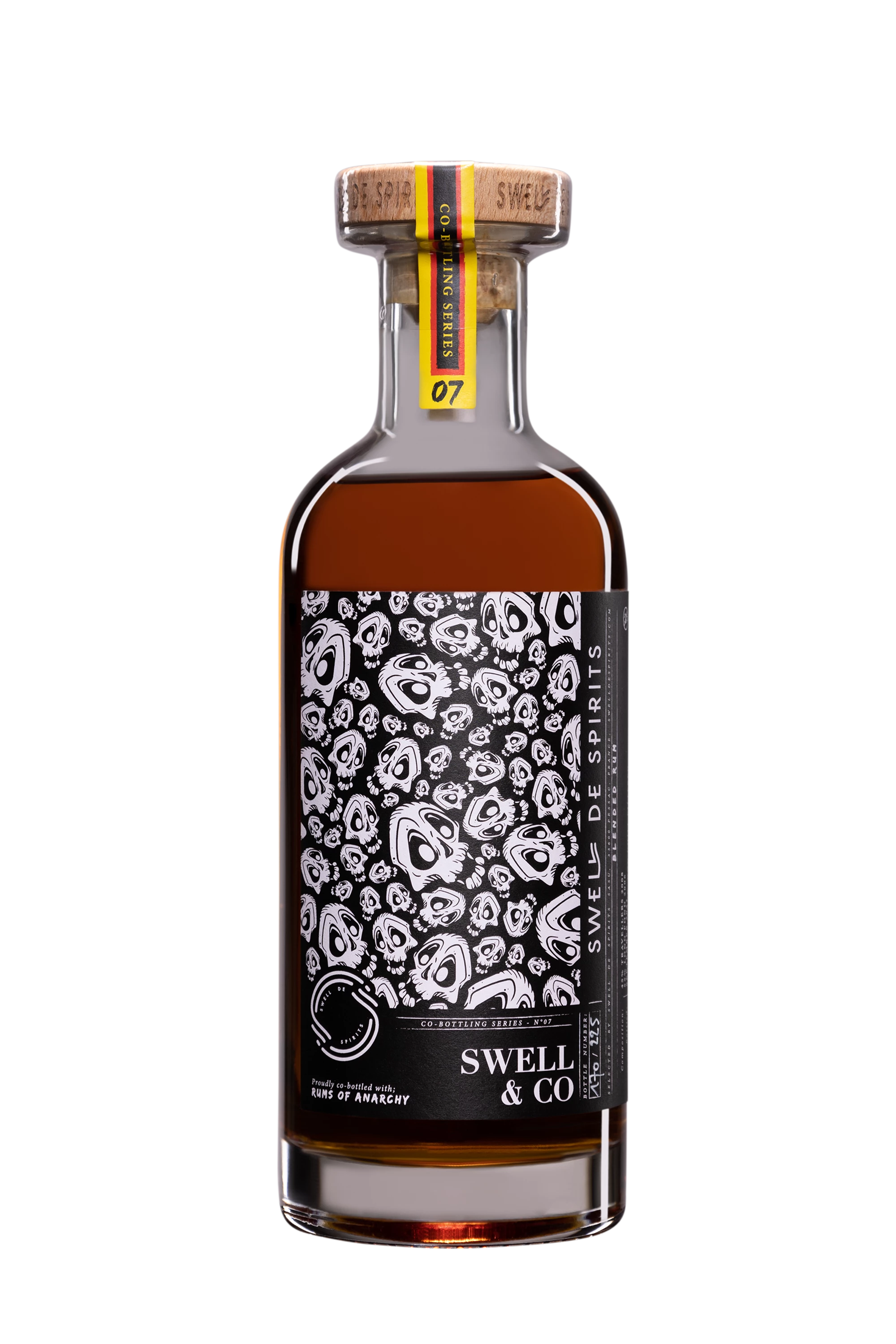 Swell de Spirits - Blended Rhum "Swell & Co Series N°7" Brun 59°, 50cl