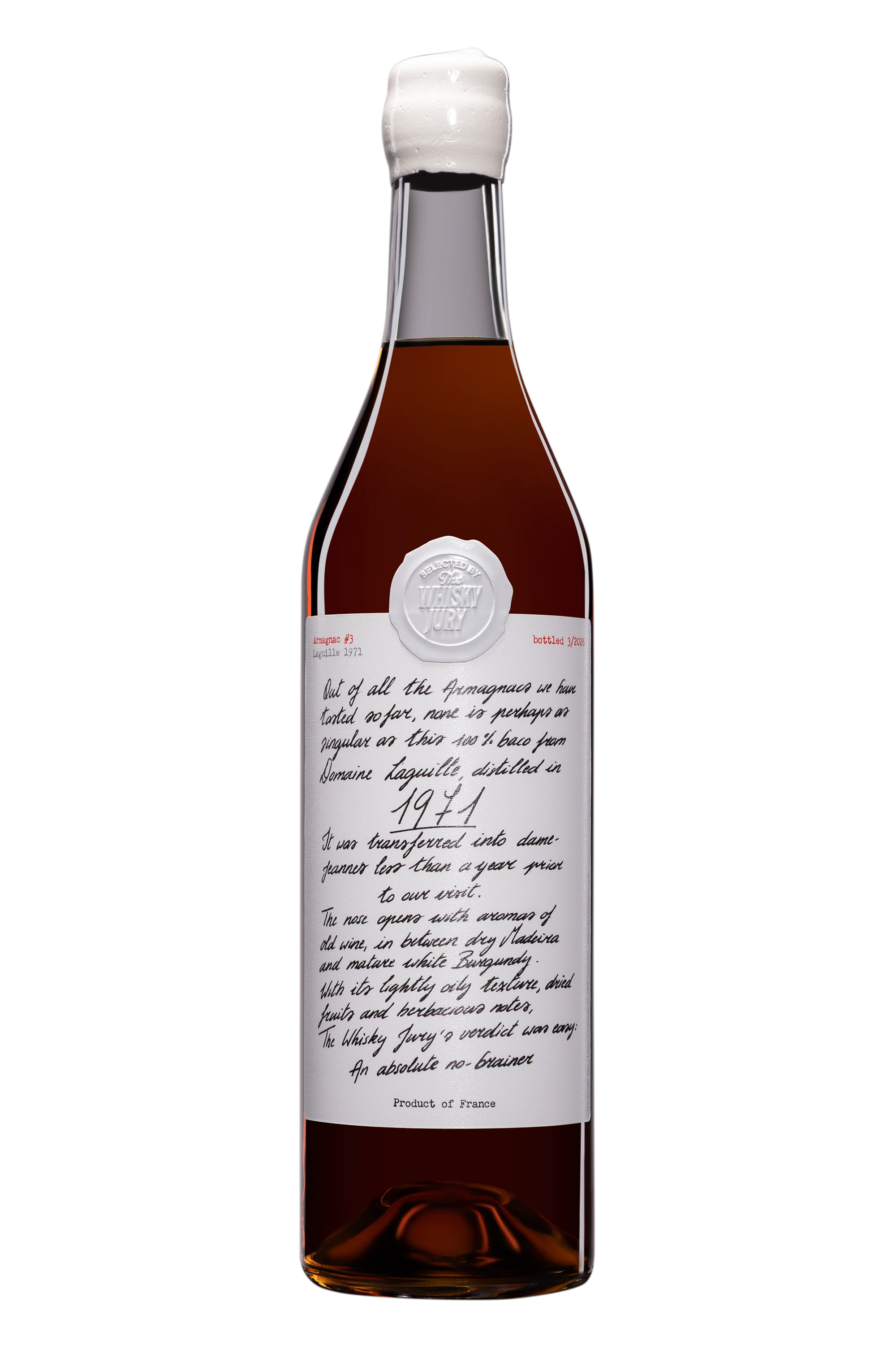 The Whisky Jury - Armagnac "Laguille" Brun 1971 42.8°, 70cl