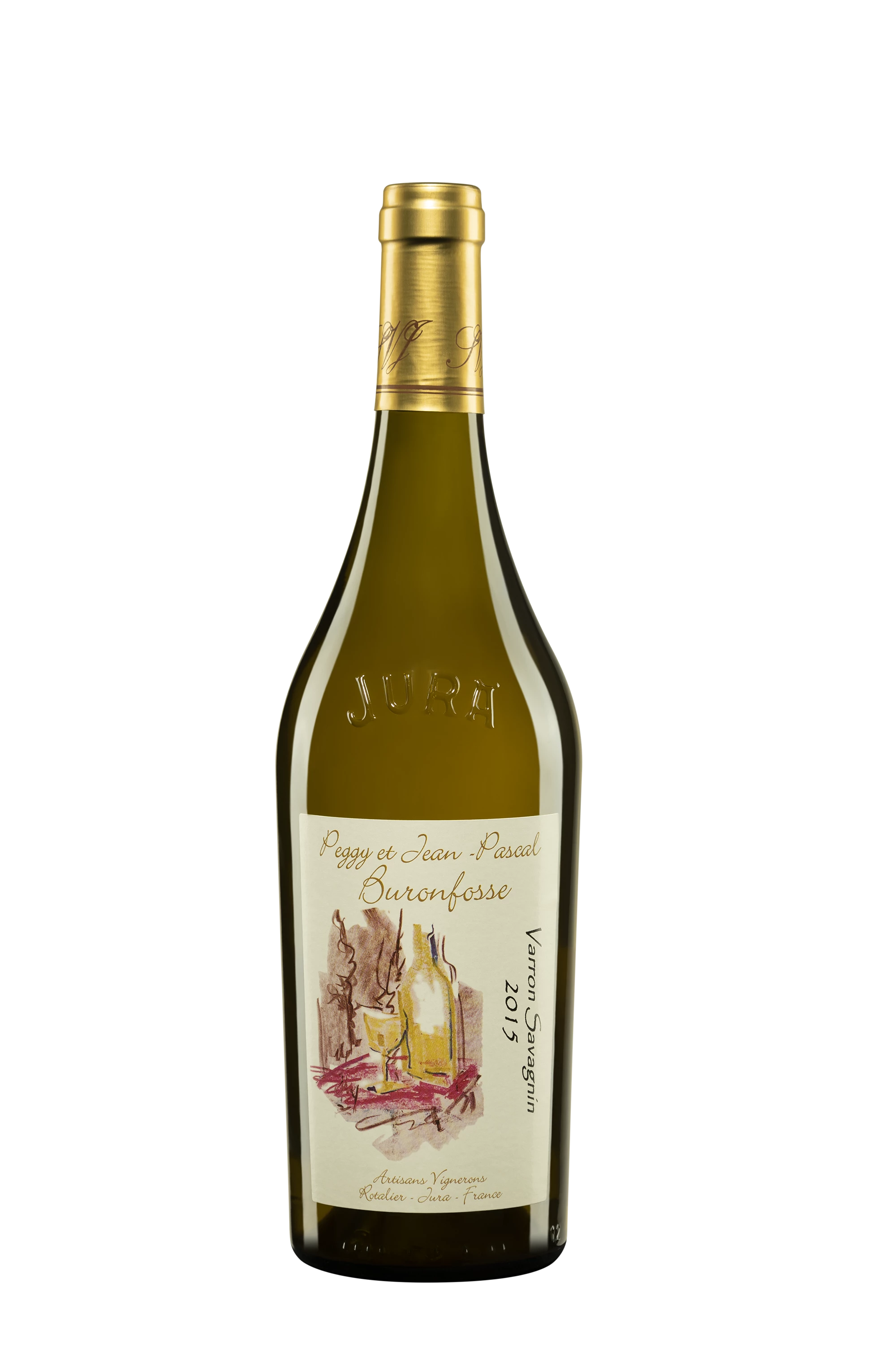 Domaine Peggy et Jean-Pascal Buronfosse - Côtes du Jura "Savagnin - Varron" Blanc 2015, 75cl