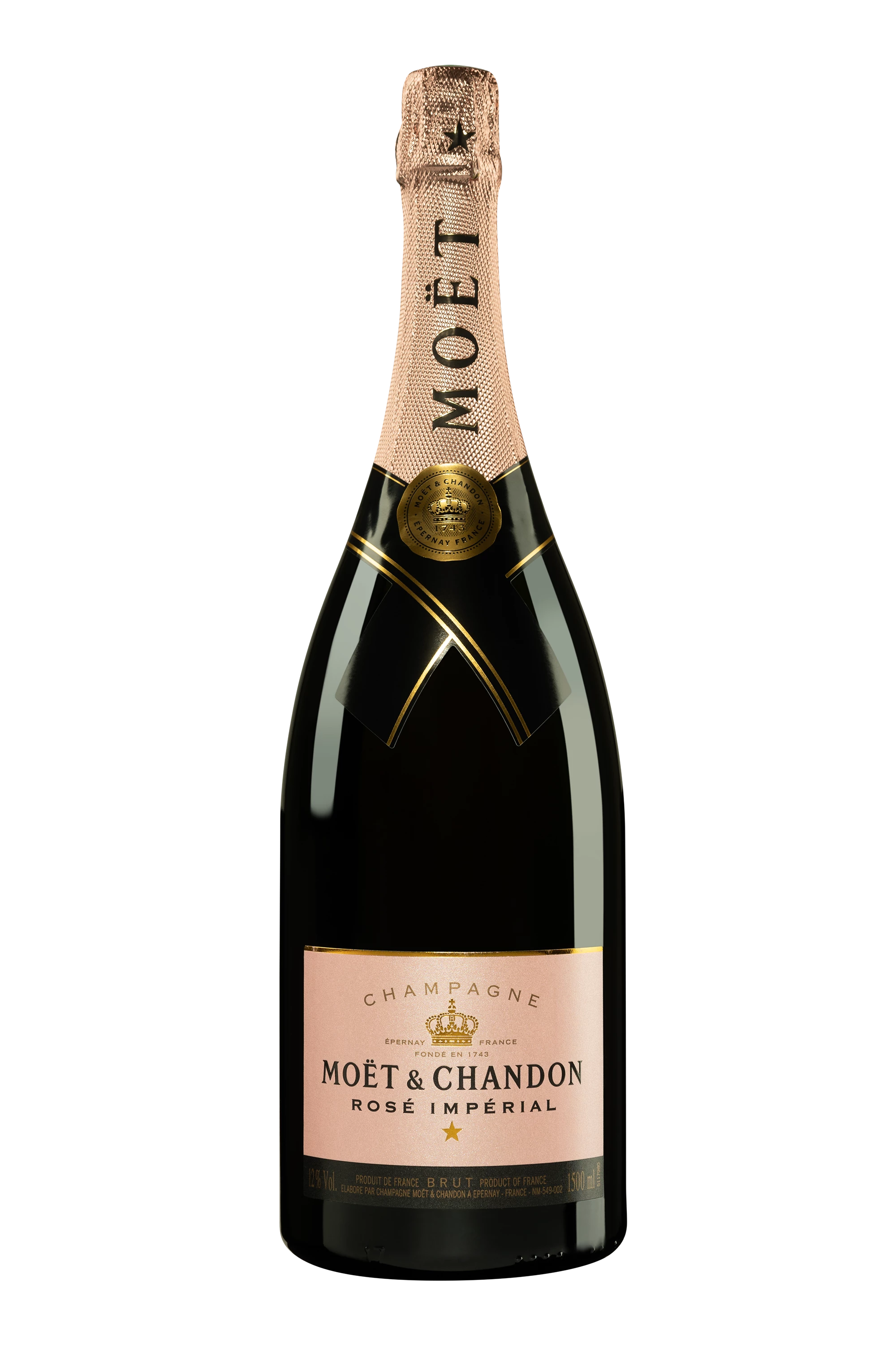 Maison Moët & Chandon - Champagne Brut "Impérial" Rosé NV, 150cl