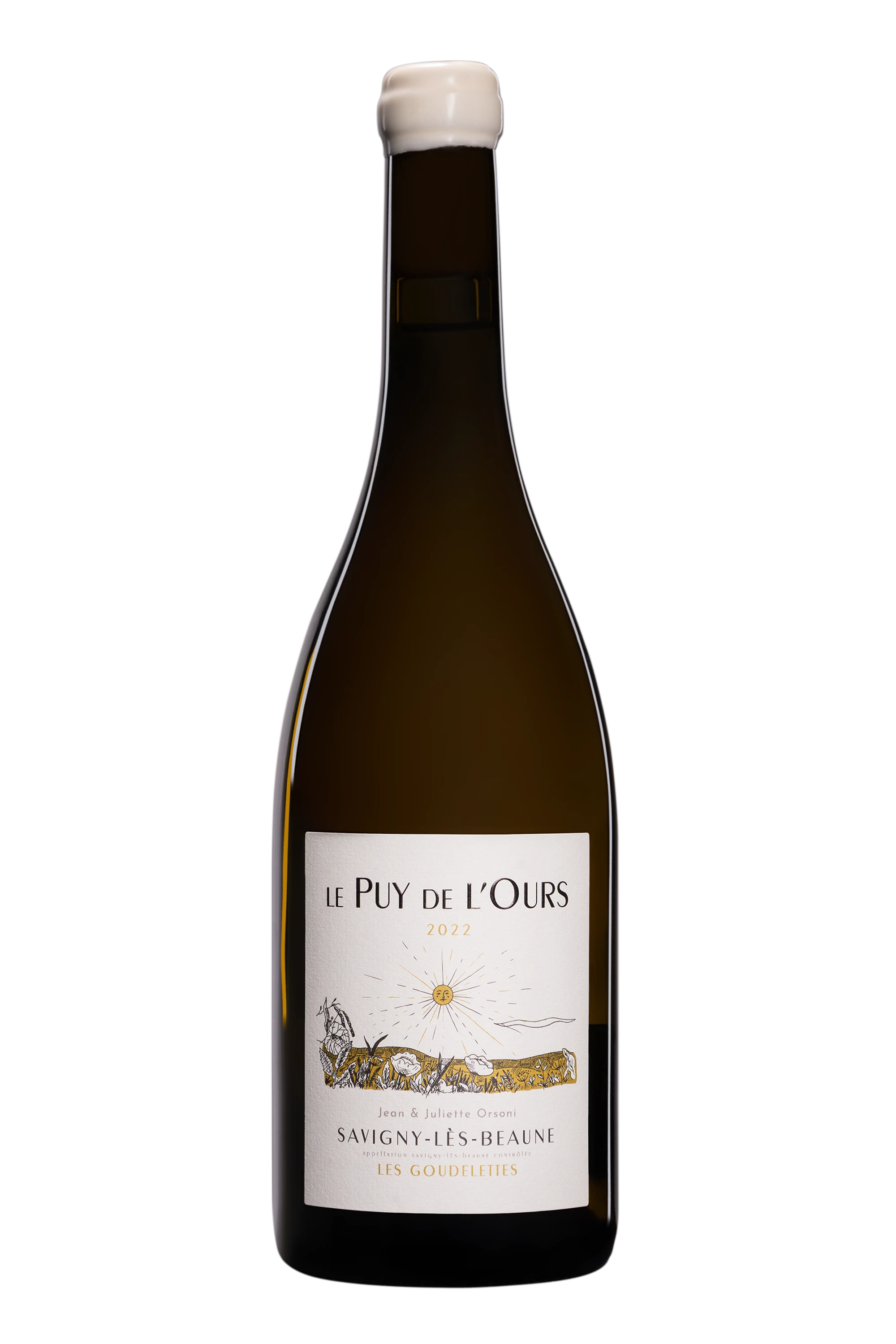 Domaine Le Puy de l'Ours - Savigny-les-Beaune Villages "Les Goudelettes" Blanc 2022, 75cl