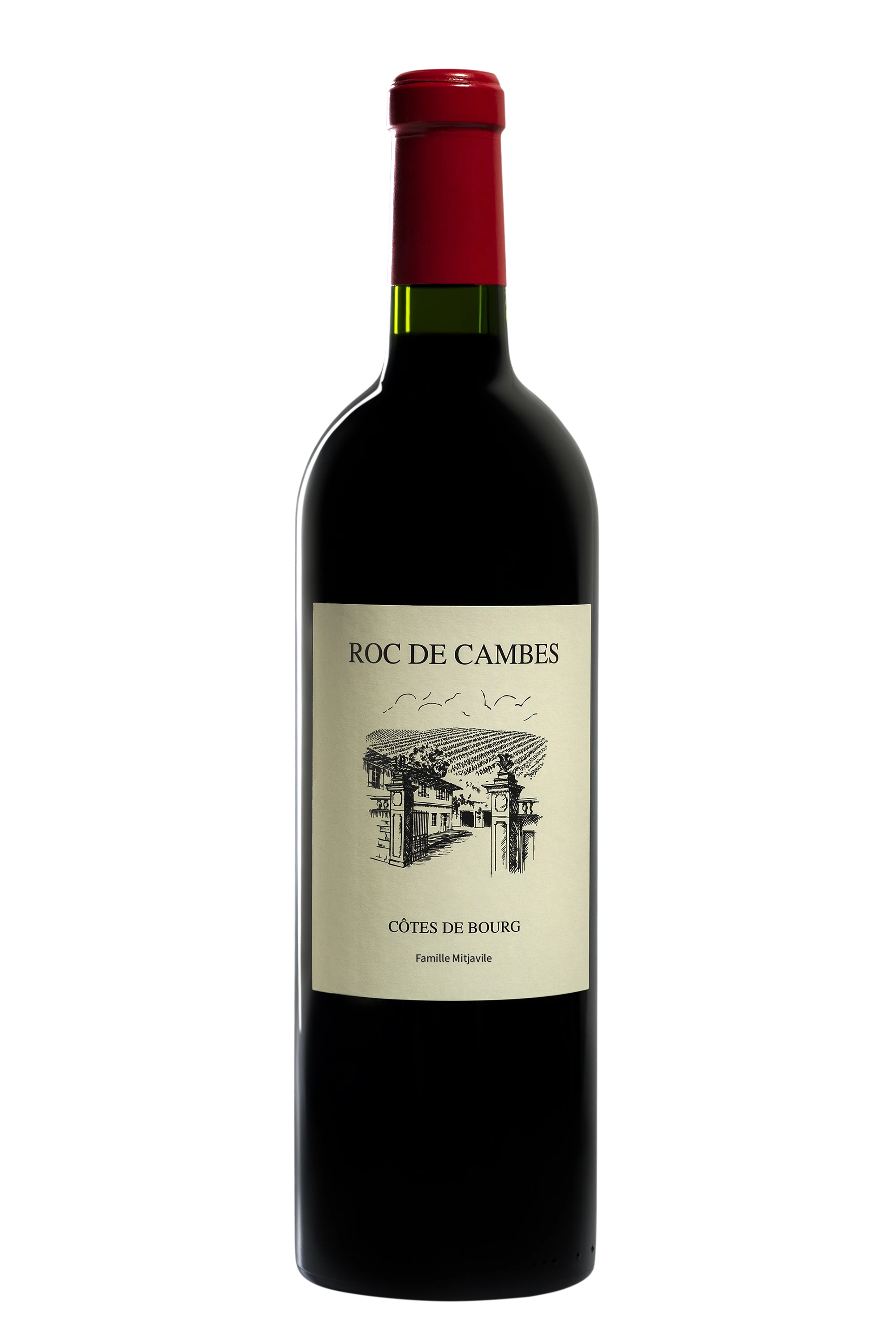 Château Roc de Cambes - Côtes de Bourg Rouge 2024, 75cl