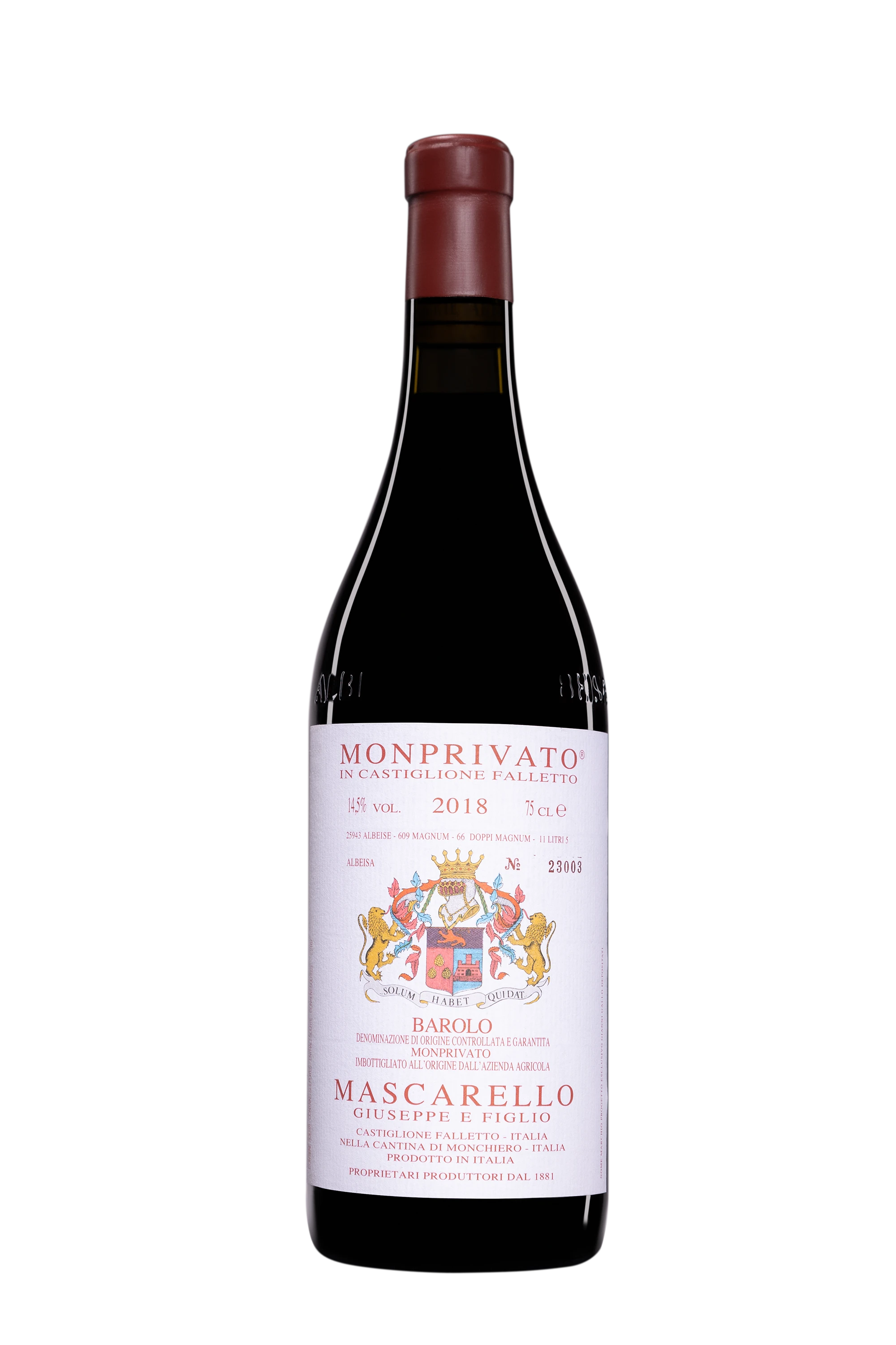 Giuseppe Mascarello - Barolo "Monprivato" Rouge 2018 14.5°, 75cl