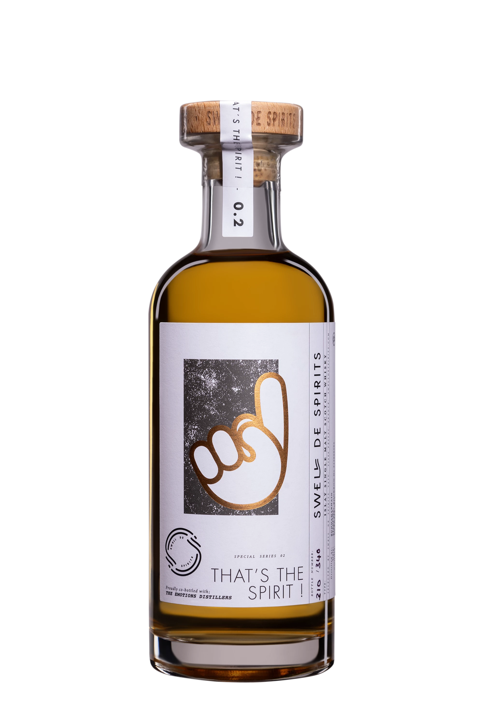 Swell de Spiritis - Single Malt Scotch Whisky "Bunnahabhain Staoisha - That's The Spirit N°2" 2013 55.4°, 50cl