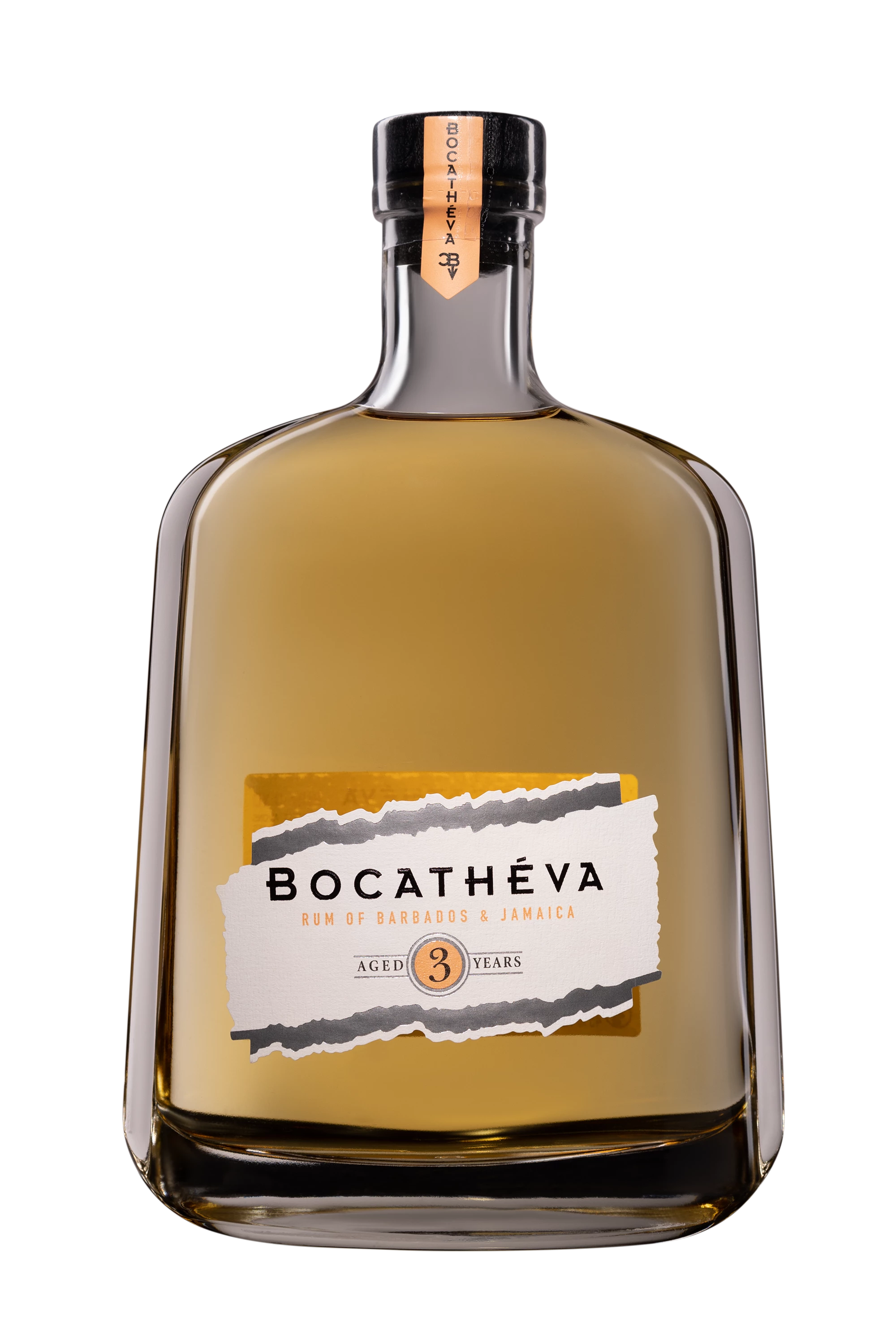Bocathéva - Molasses Rhum "3 Ans" Brun 45° Giftbox, 70cl