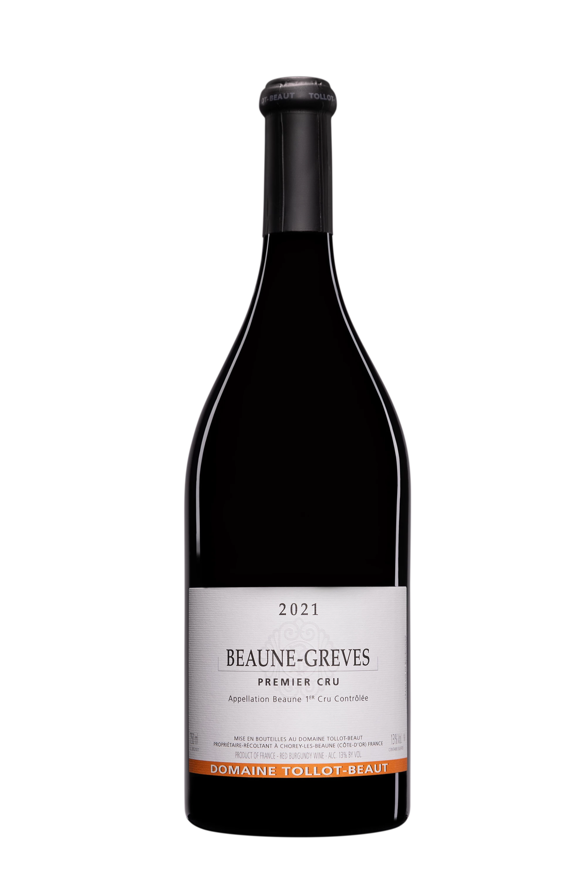 Domaine Tollot-Beaut - Beaune 1er Cru "Grèves" Rouge 2021 13°, 75cl