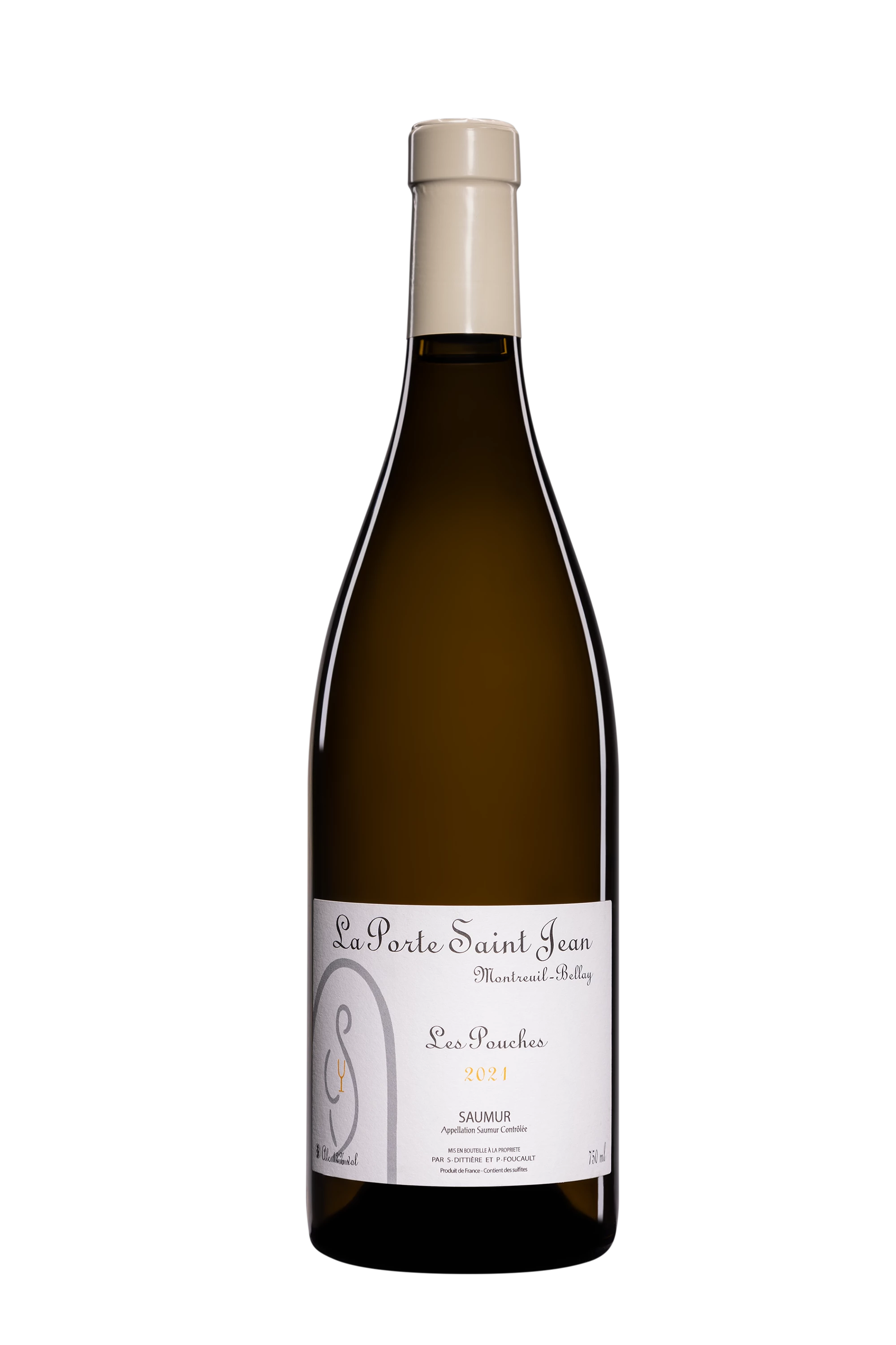 Domaine La Porte Saint Jean - Saumur "Les Pouches" Blanc 2021 12°, 75cl