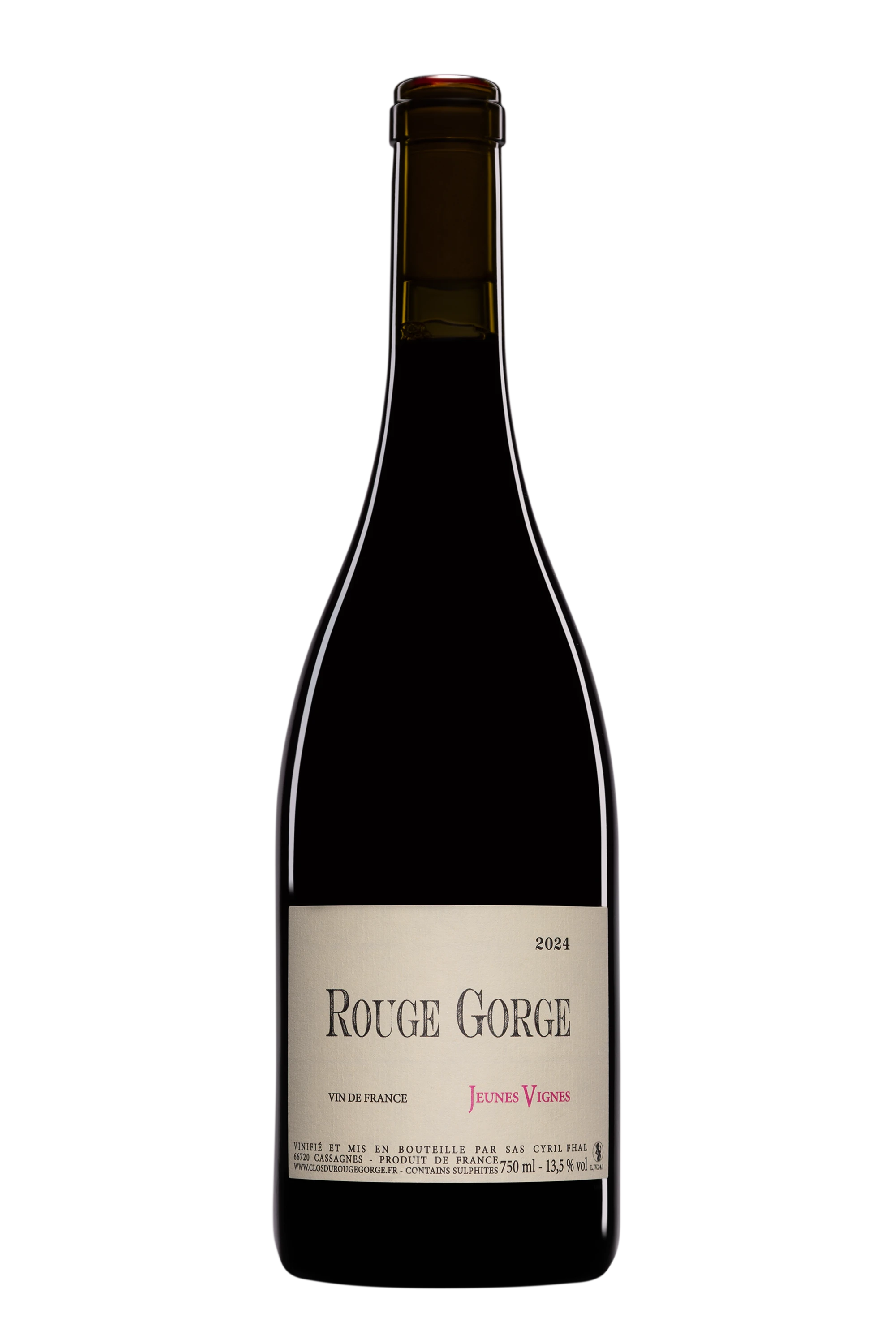 Domaine Clos du Rouge Gorge - Côtes Catalanes "Jeunes Vignes" Rouge 2024, 75cl