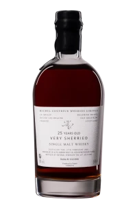 Michel Couvreur - Single Malt French Whisky "25 Ans Very Sherried" Brun 2001 50° Wooden case, 50cl