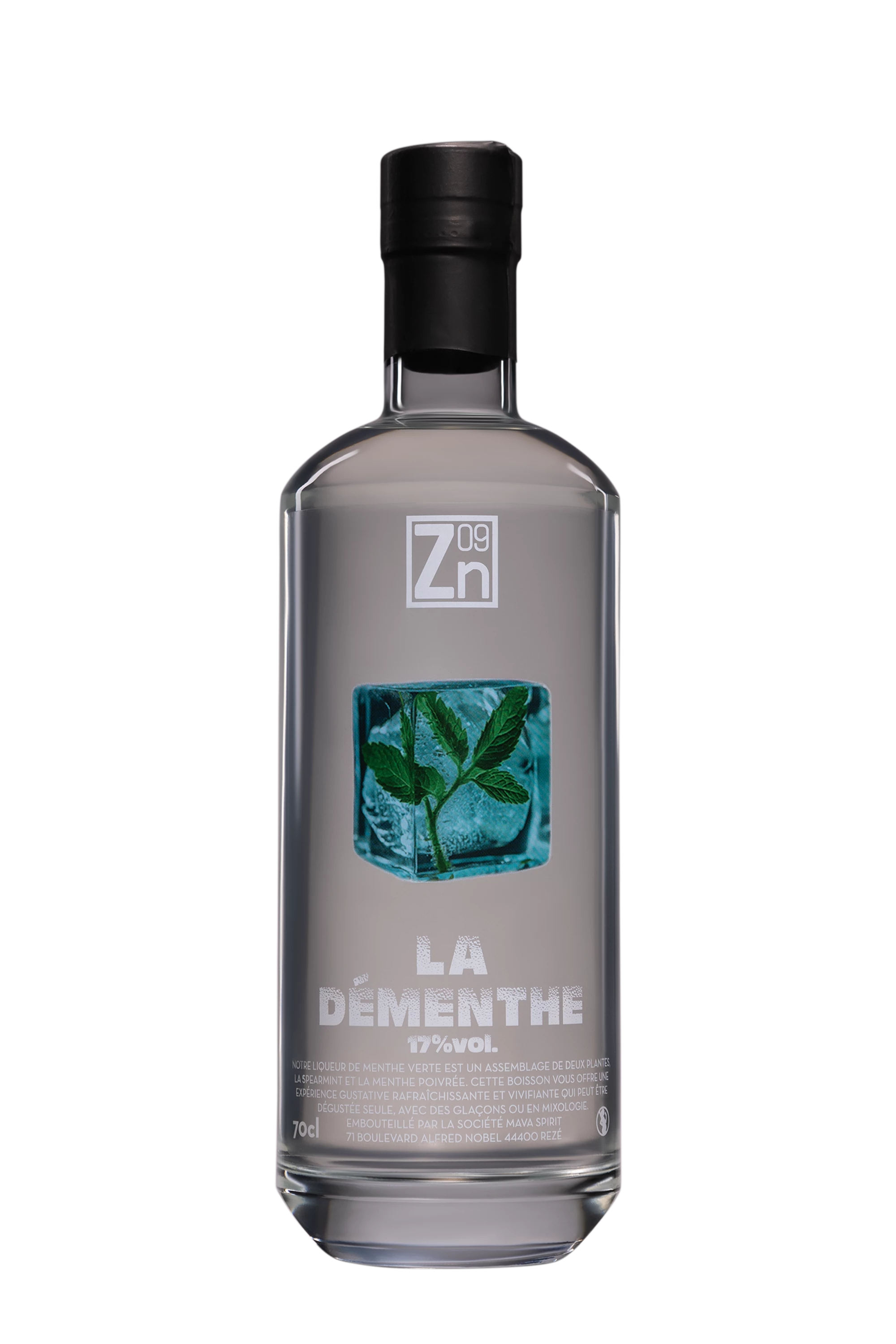 Zero Nine Spirits - Liqueur "La Démenthe" 17°, 70cl