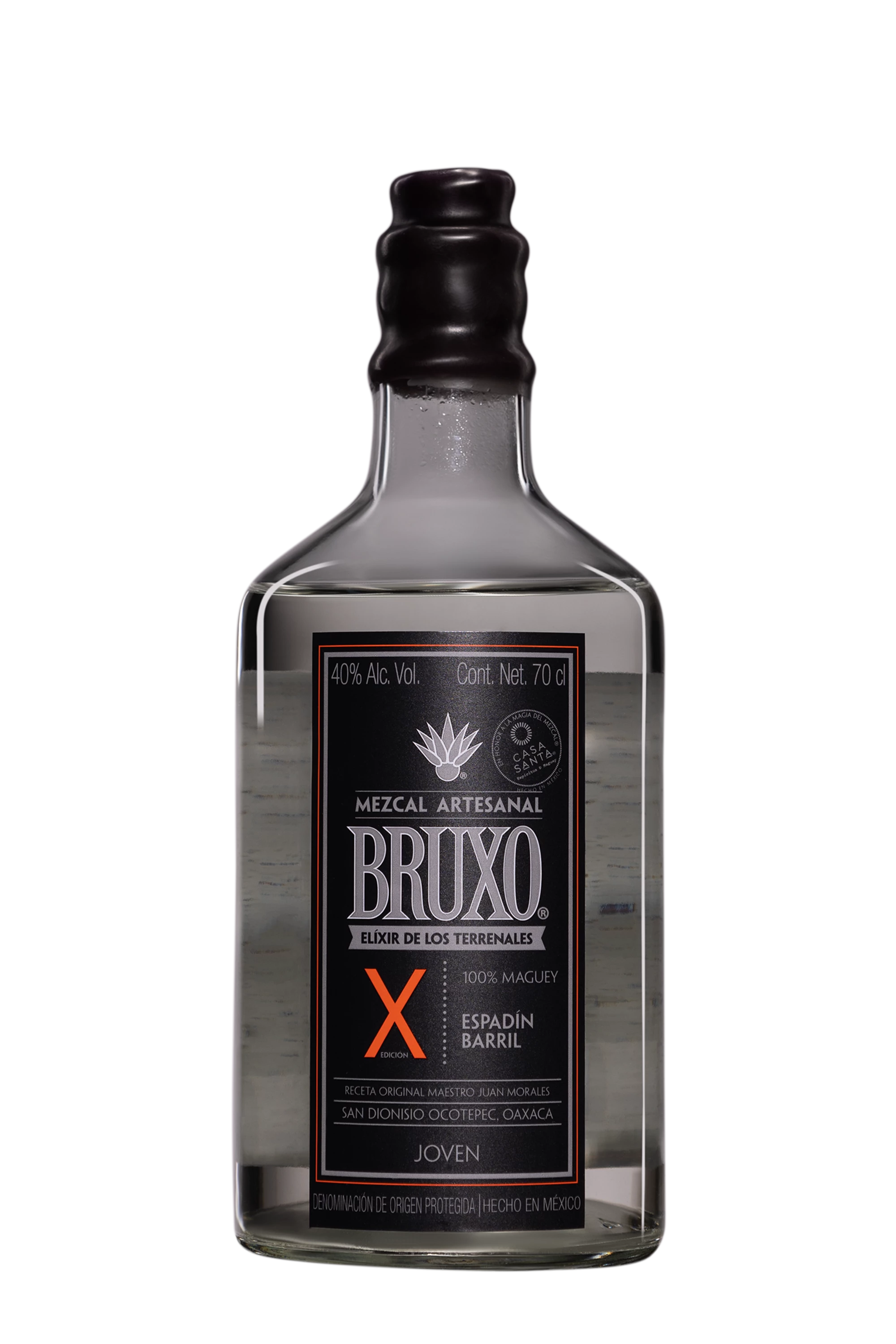 Bruxo - Mezcal "X" 40°, 70cl