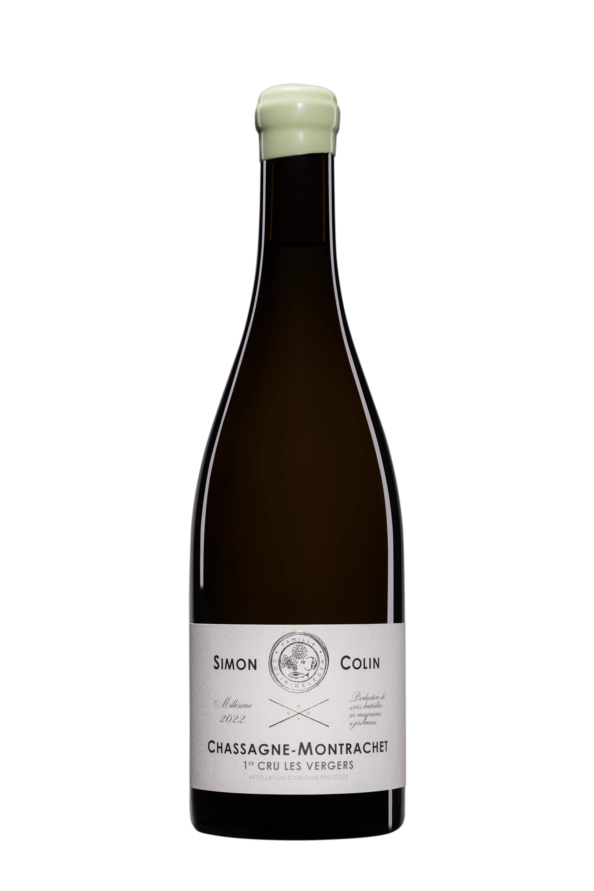 Domaine Simon Colin - Chassagne-Montrachet 1er Cru "Les Vergers" Blanc 2022, 75cl