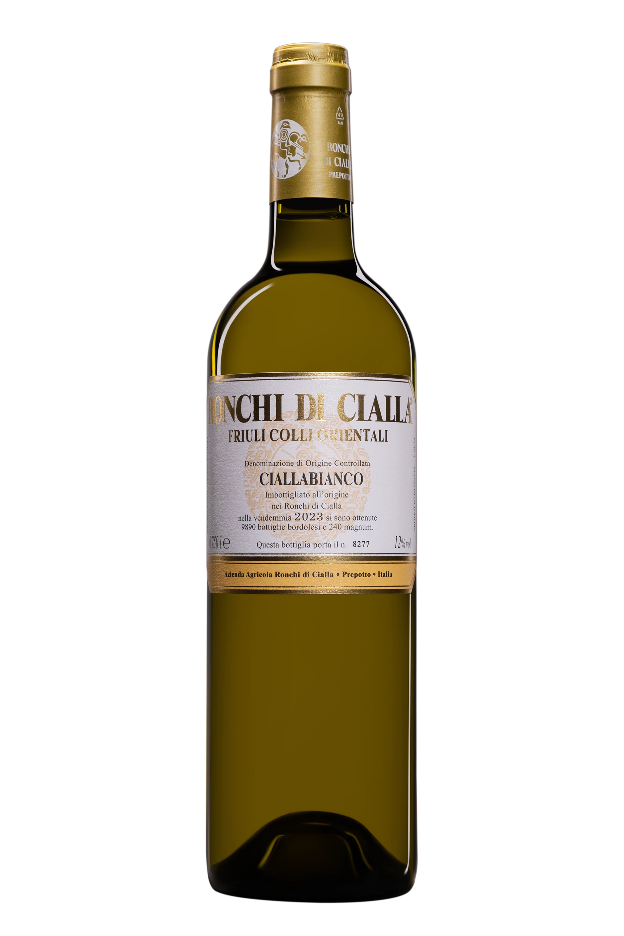 Ronchi di Cialla - Colli Orientali del Friuli "Ciallabianco" Blanc 2023 12°, 75cl