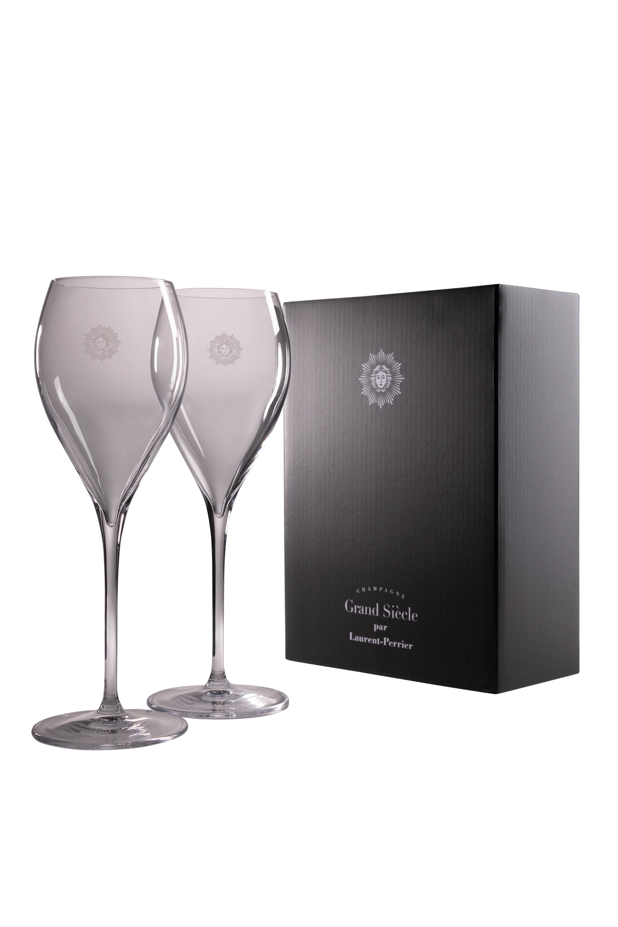 Maison Laurent Perrier - Lot 2 Verres "Grand Siècle" Giftbox, 75cl