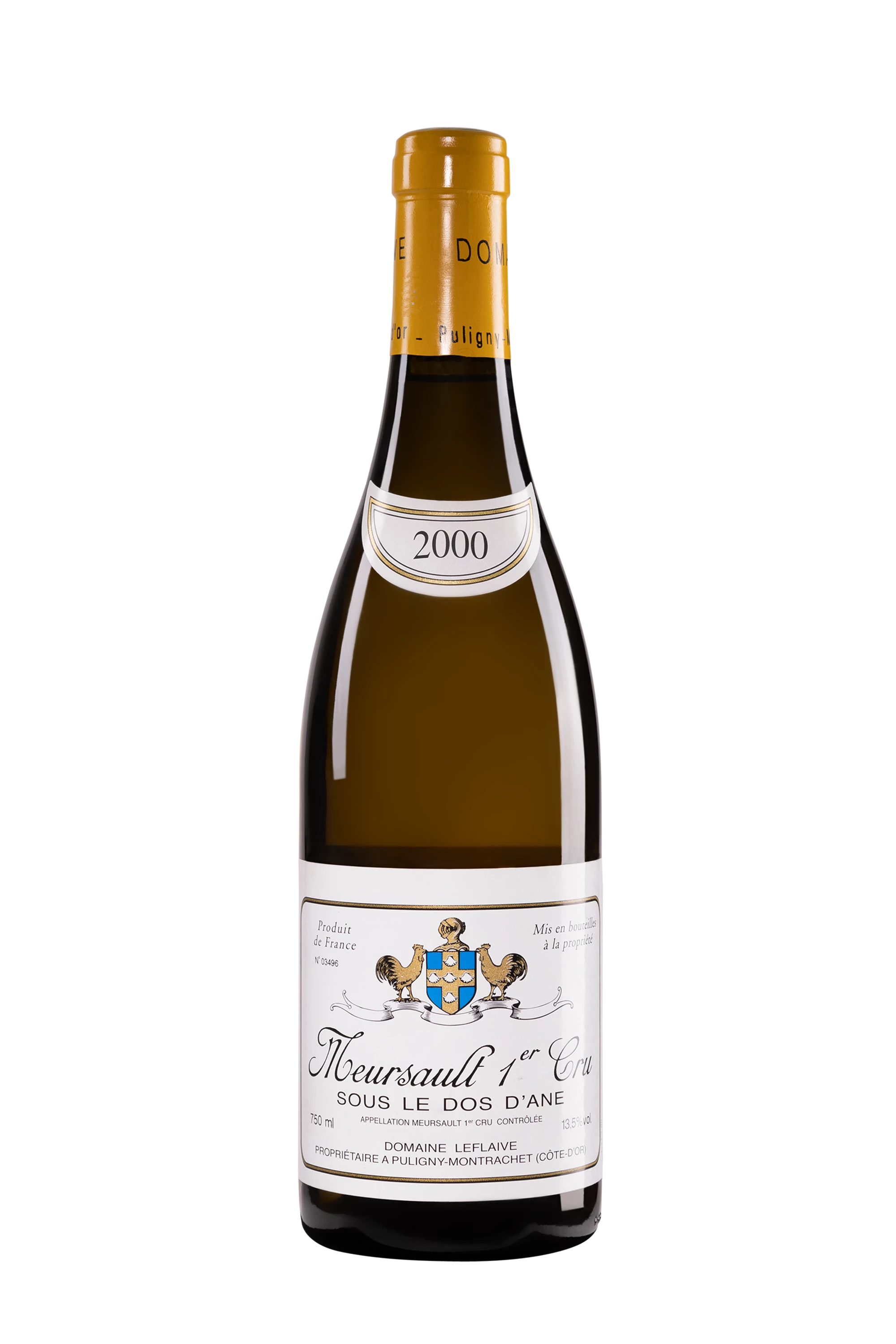 Domaine Anne-Claude Leflaive - Meursault 1er Cru "Sous le Dos d'Âne" Blanc 2000 13.5°, 75cl