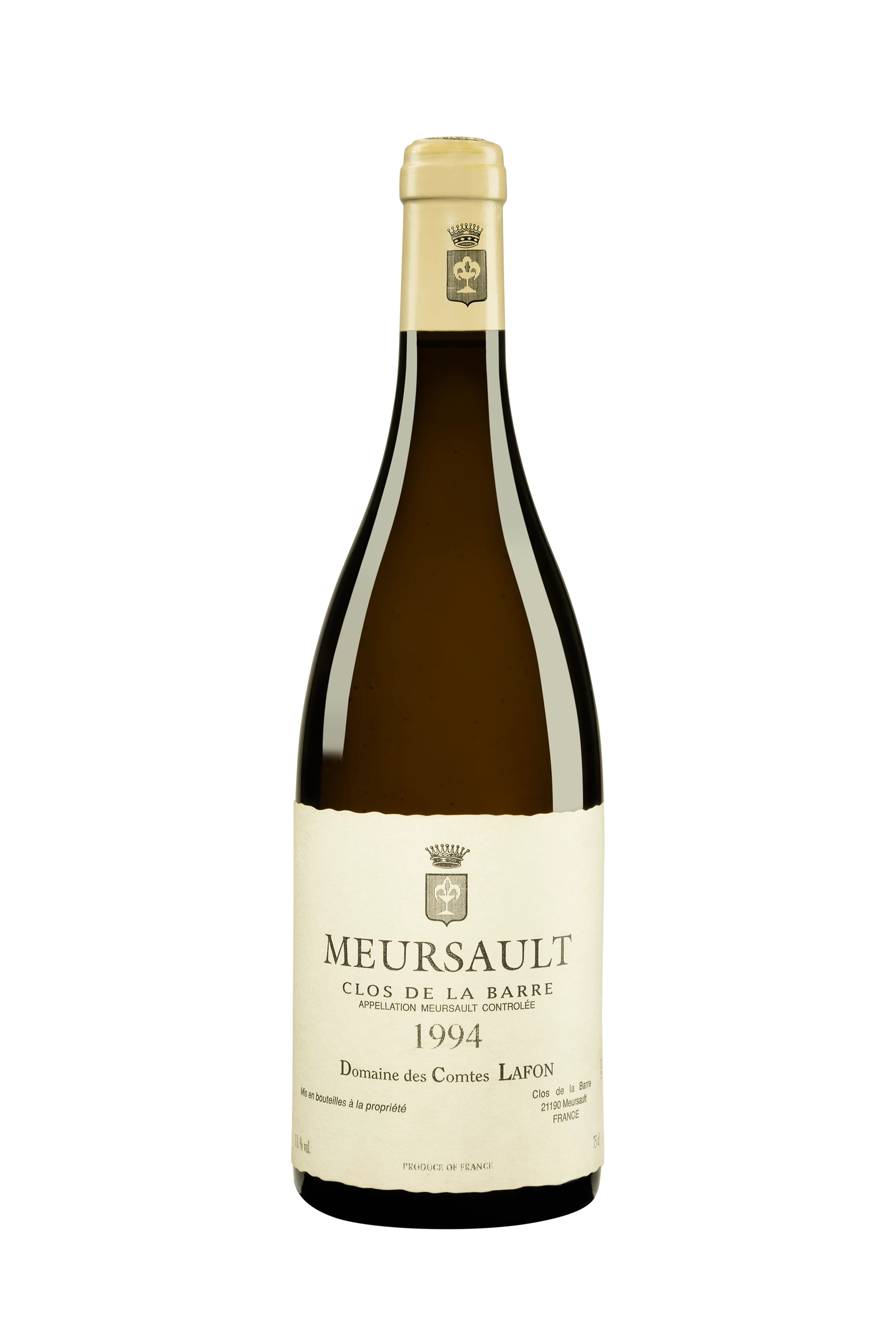 Domaine des Comtes Lafon - Meursault Villages "Clos de la Barre" Blanc 1994 12°, 75cl