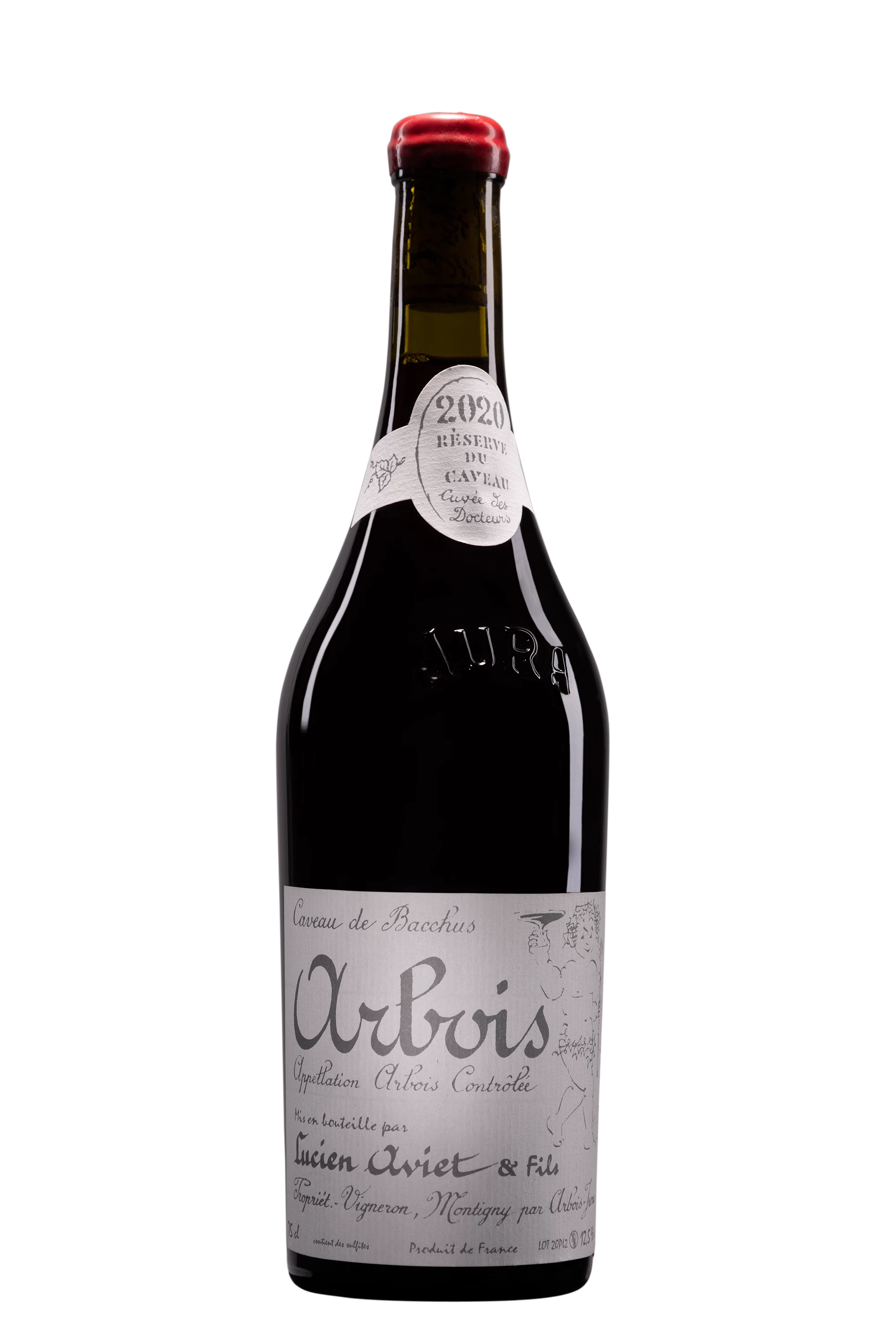 Domaine Lucien Aviet - Arbois "Ploussard Vieilles Vignes - Cuvée des Docteurs" Rouge 2020, 75cl