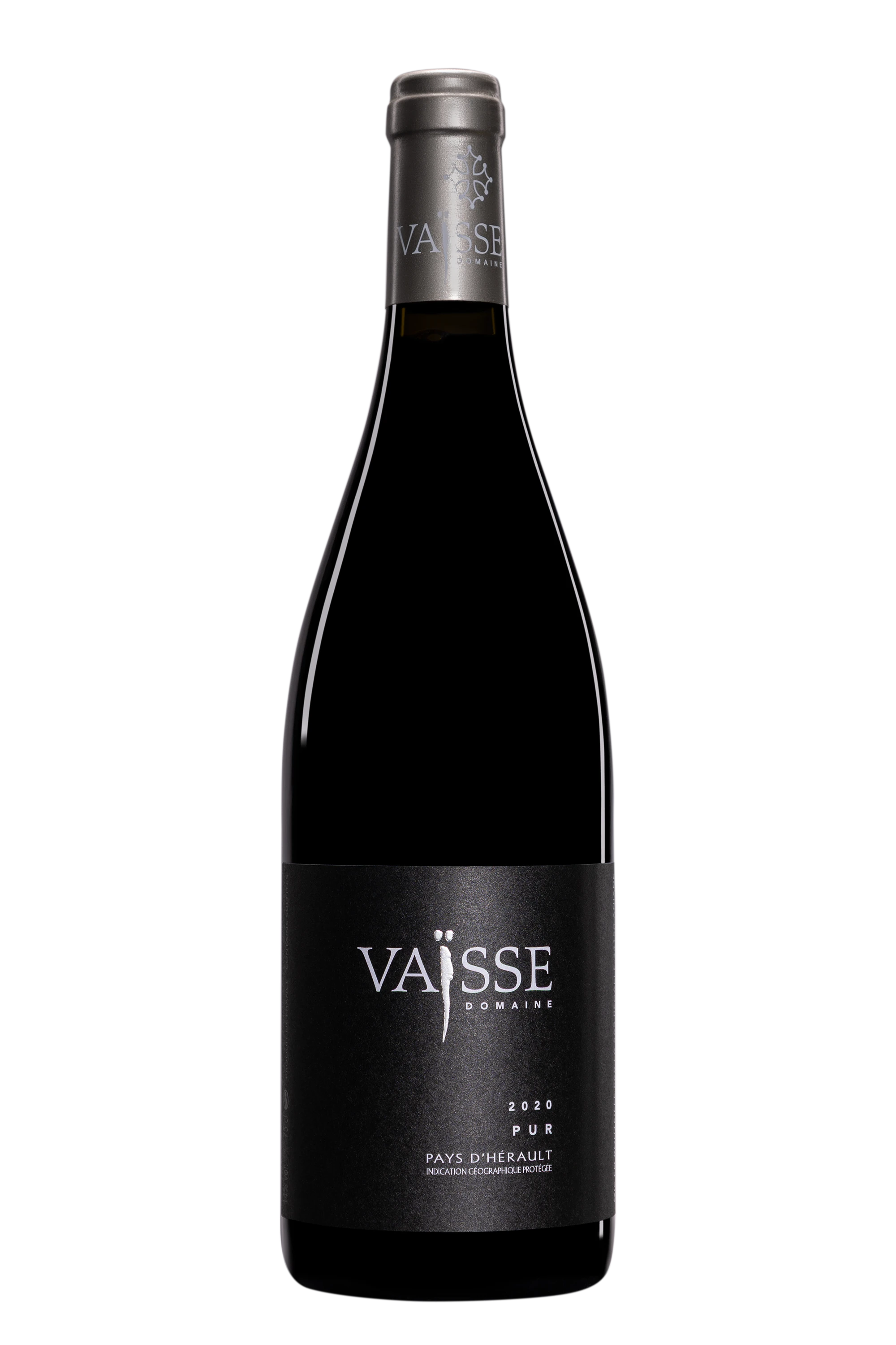 Domaine Pierre Vaïsse - Vin de Pays de l'Hérault "Pur" Rouge 2020 14°, 75cl