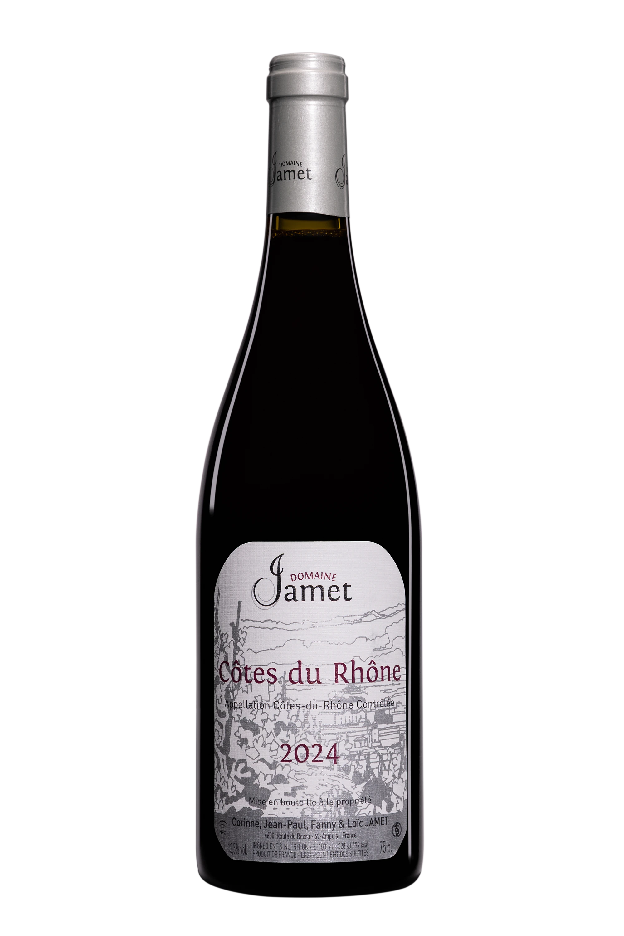 Domaine Jamet - Côtes du Rhône Rouge 2023 12.5°, 75cl