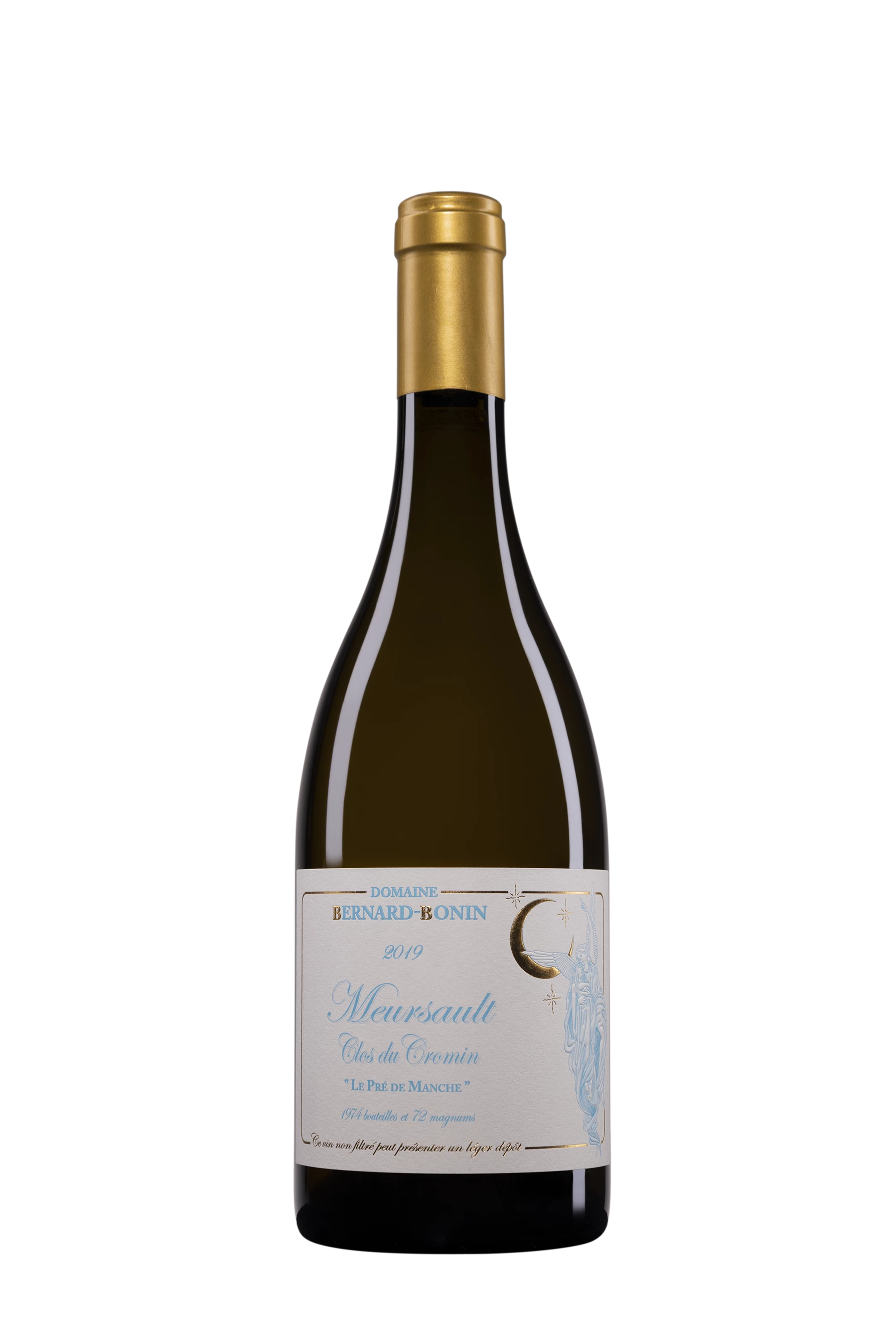 Domaine Bernard-Bonin - Meursault Villages "Clos du Cromin - Le Pré de Manche" Blanc 2019 13.5°, 75cl
