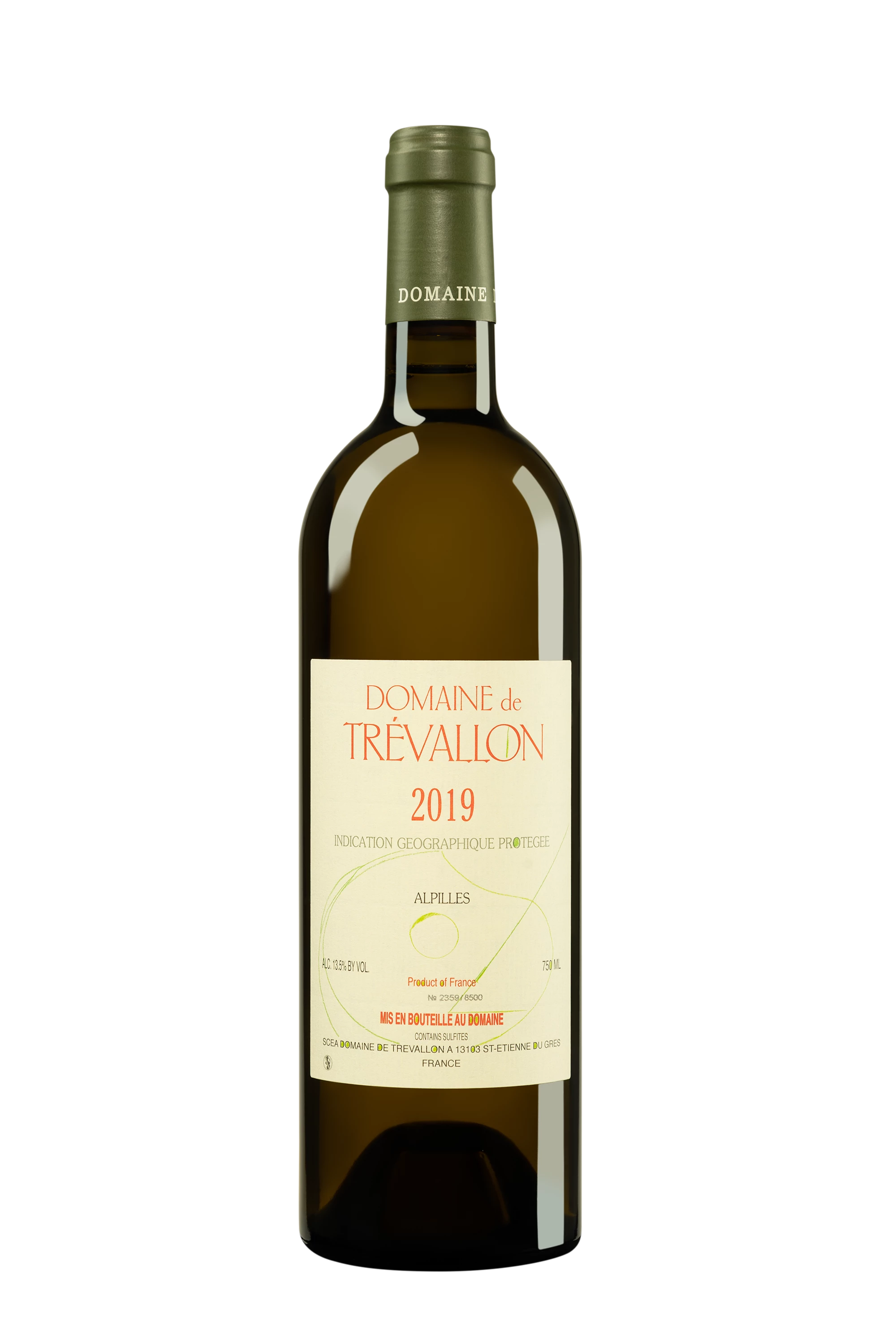 Domaine de Trévallon - Vin de Pays des Alpilles Blanc 2019, 75cl