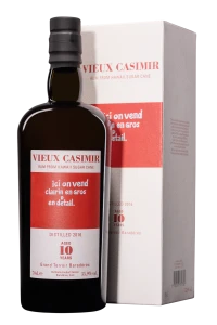 Spirits of Haiti - Clairin Pur Cane Juice Haïtian Rhum "10 Ans Vieux Casimir - Small Batch" Brun 2016 55.9° Giftbox, 70cl