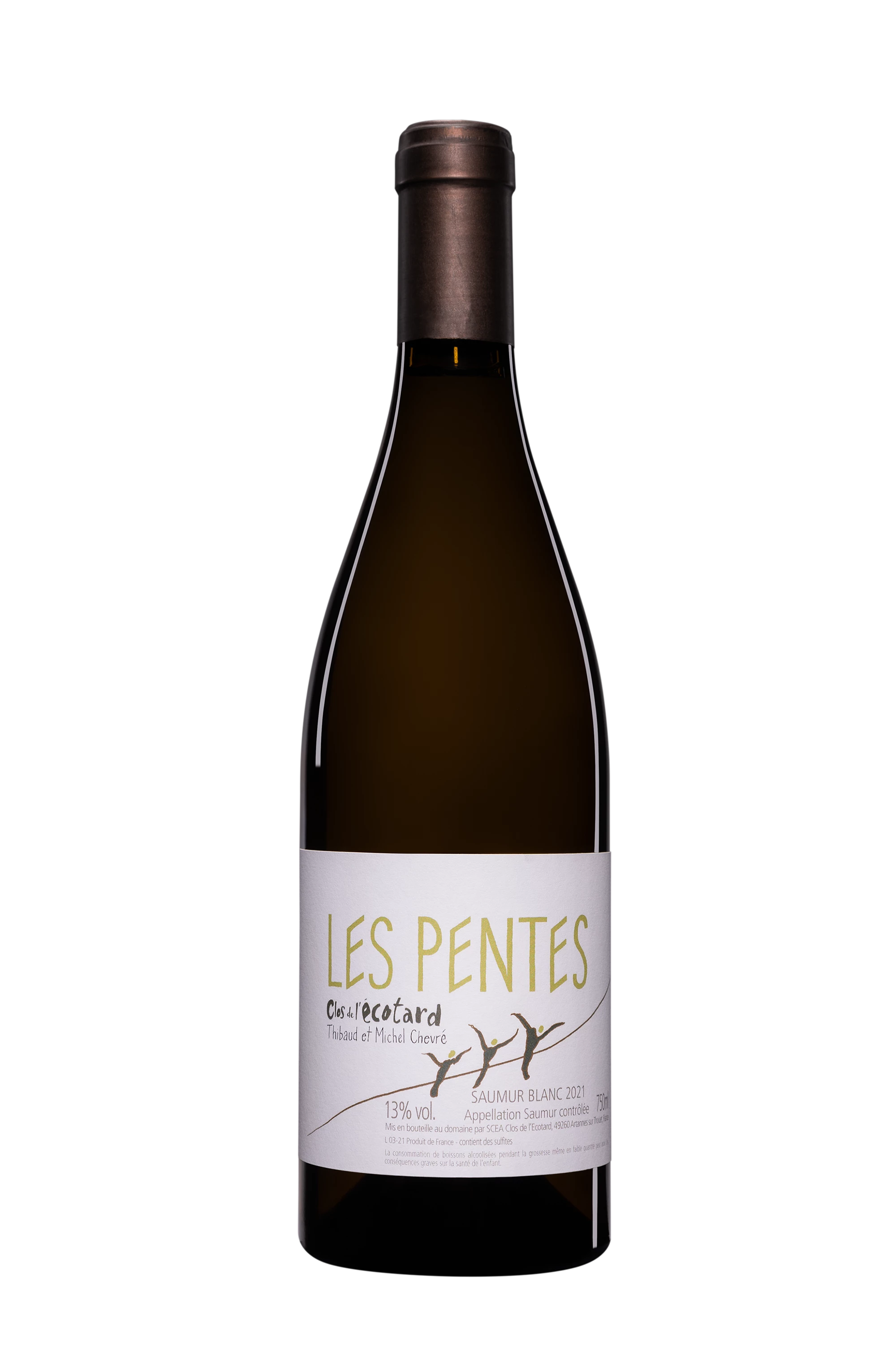Clos de l'Écotard - Saumur "Les Pentes" Blanc 2021 13°, 75cl