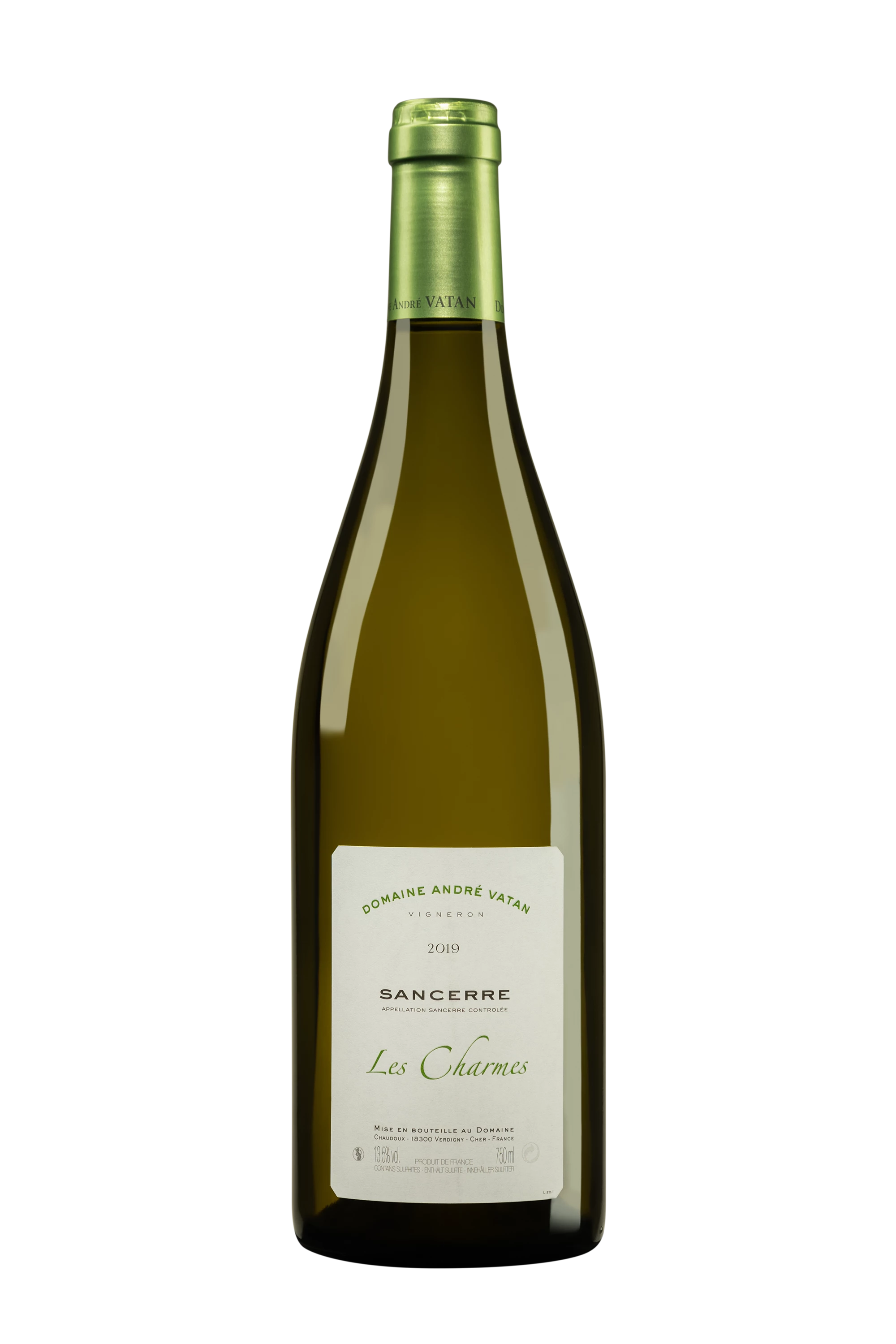 Domaine André Vatan - Sancerre "Les Charmes" Blanc 2019, 75cl